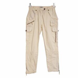 Moschino Cheap and Chic Cargo Ankle Zip Pants